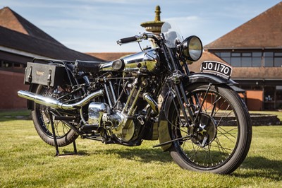 Lot 1930 Brough Superior SS100 Works MCC Edinburgh Trial Entry