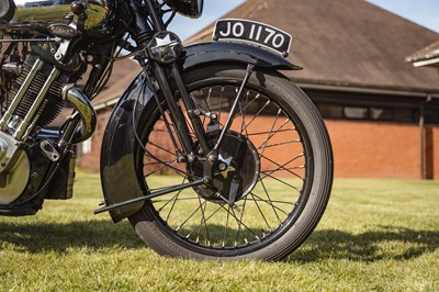 Lot 1930 Brough Superior SS100 Works MCC Edinburgh Trial Entry