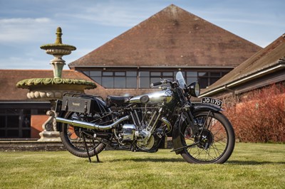 Lot 1930 Brough Superior SS100 Works MCC Edinburgh Trial Entry