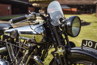 Lot 1930 Brough Superior SS100 Works MCC Edinburgh Trial Entry