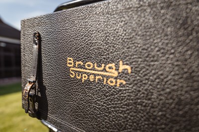 Lot 1930 Brough Superior SS100 Works MCC Edinburgh Trial Entry