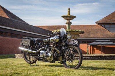 Lot 1930 Brough Superior SS100 Works MCC Edinburgh Trial Entry