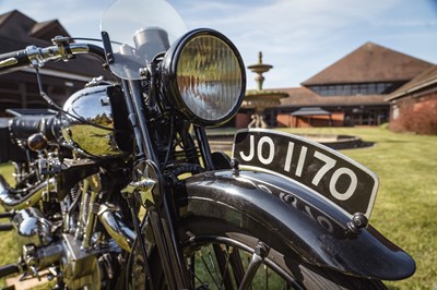 Lot 1930 Brough Superior SS100 Works MCC Edinburgh Trial Entry