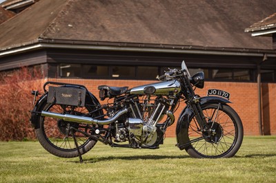 Lot 1930 Brough Superior SS100 Works MCC Edinburgh Trial Entry