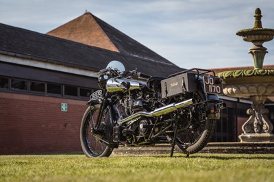 Lot 1930 Brough Superior SS100 Works MCC Edinburgh Trial Entry