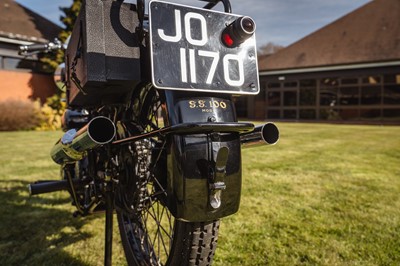 Lot 1930 Brough Superior SS100 Works MCC Edinburgh Trial Entry