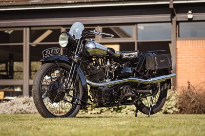 Lot 1930 Brough Superior SS100 Works MCC Edinburgh Trial Entry