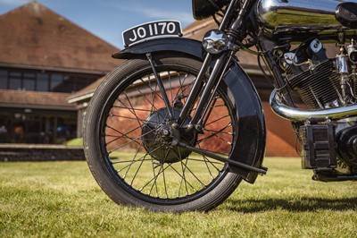 Lot 1930 Brough Superior SS100 Works MCC Edinburgh Trial Entry