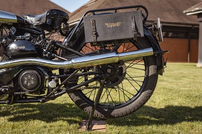 Lot 1930 Brough Superior SS100 Works MCC Edinburgh Trial Entry