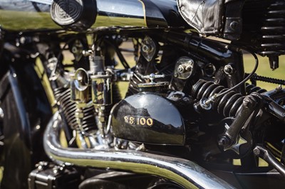 Lot 1930 Brough Superior SS100 Works MCC Edinburgh Trial Entry