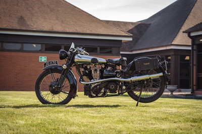 Lot 1930 Brough Superior SS100 Works MCC Edinburgh Trial Entry