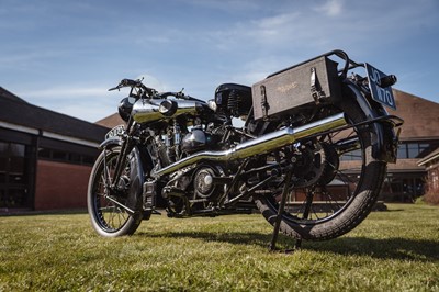 Lot 1930 Brough Superior SS100 Works MCC Edinburgh Trial Entry