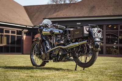 Lot 1930 Brough Superior SS100 Works MCC Edinburgh Trial Entry