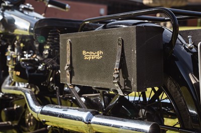 Lot 1930 Brough Superior SS100 Works MCC Edinburgh Trial Entry