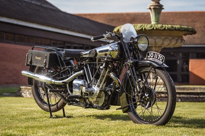 Lot 1930 Brough Superior SS100 Works MCC Edinburgh Trial Entry