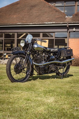 Lot 1930 Brough Superior SS100 Works MCC Edinburgh Trial Entry