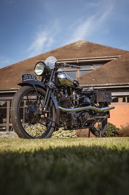 Lot 1930 Brough Superior SS100 Works MCC Edinburgh Trial Entry