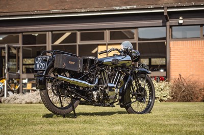 Lot 1930 Brough Superior SS100 Works MCC Edinburgh Trial Entry