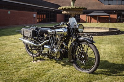 Lot 1930 Brough Superior SS100 Works MCC Edinburgh Trial Entry