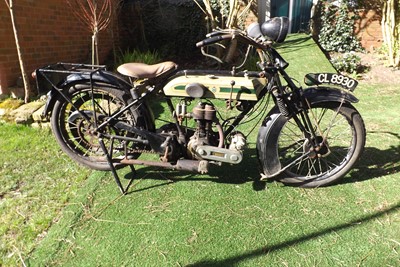 Lot 1926 Triumph SD with Sidecar