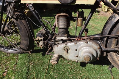 Lot 1926 Triumph SD with Sidecar