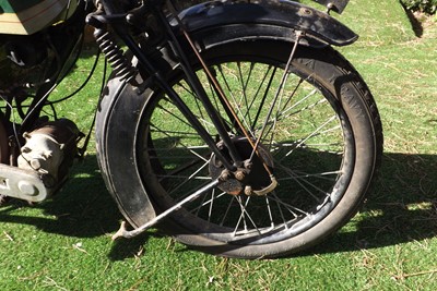 Lot 1926 Triumph SD with Sidecar