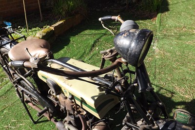 Lot 1926 Triumph SD with Sidecar