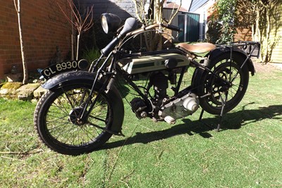 Lot 1926 Triumph SD with Sidecar