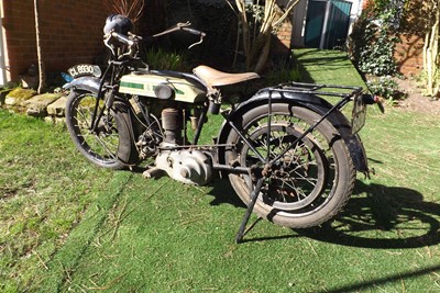 Lot 1926 Triumph SD with Sidecar