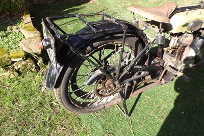 Lot 1926 Triumph SD with Sidecar