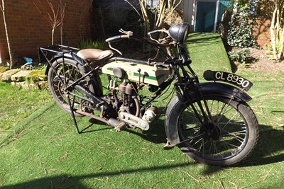 Lot 1926 Triumph SD with Sidecar