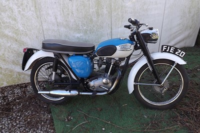 Lot 1966 Triumph T20 Tiger Cub