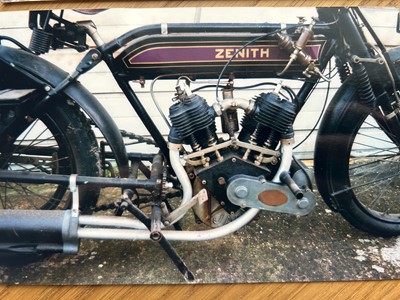 Lot 373 - 1912 Zenith Gradua 680 V-Twin