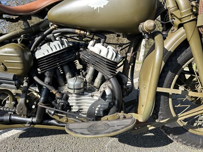 Lot 1942 Harley Davidson WLC