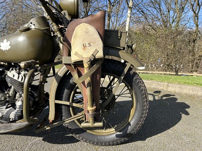 Lot 1942 Harley Davidson WLC