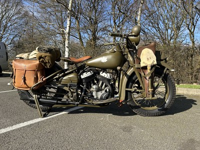 Lot 1942 Harley Davidson WLC