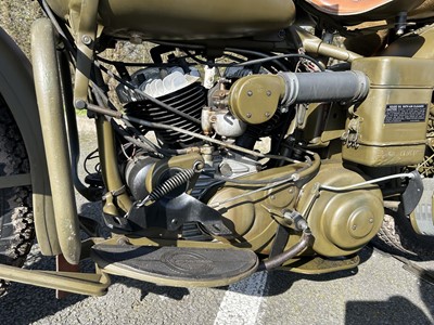 Lot 1942 Harley Davidson WLC