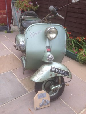 Lot 117 - 1952 Vespa Douglas Rod Model