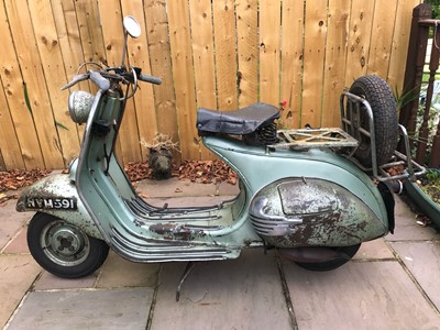 Lot 1952 Vespa Douglas Rod Model