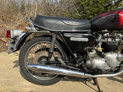 Lot 1975 Triumph Bonneville T140V