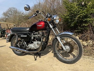 Lot 1975 Triumph Bonneville T140V