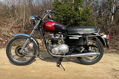 Lot 1975 Triumph Bonneville T140V