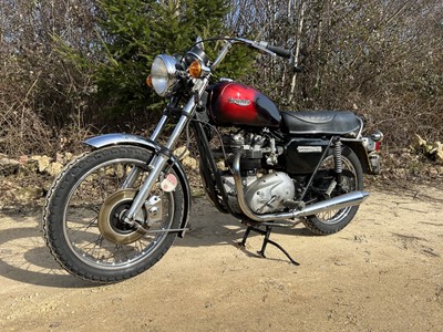 Lot 1975 Triumph Bonneville T140V