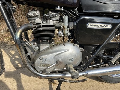 Lot 1975 Triumph Bonneville T140V