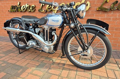 Lot 1937 Triumph Tiger 90