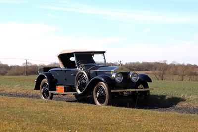 Lot 1924 Rolls-Royce Springfield 40/50hp Silver Ghost Piccadilly Roadster