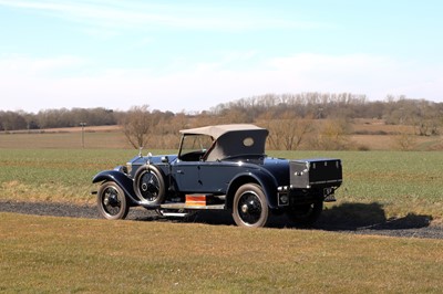 Lot 1924 Rolls-Royce Springfield 40/50hp Silver Ghost Piccadilly Roadster