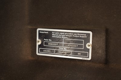 Lot 55 - 2000 Rolls-Royce Silver Seraph