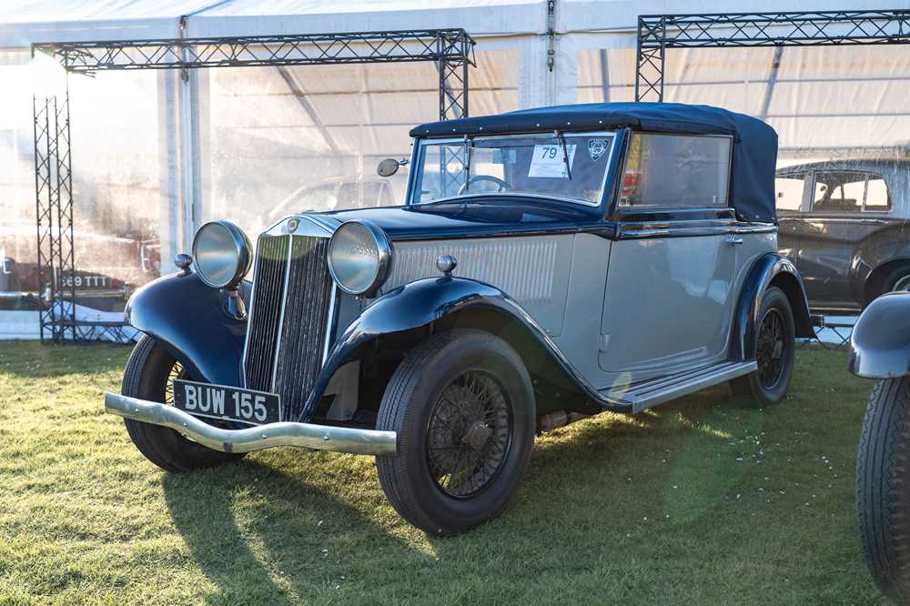 Lot 79 - 1935 Lancia Augusta Drophead Coupe