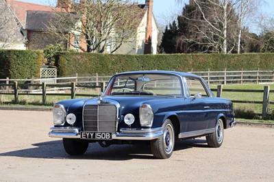 Lot 55 - 1966 Mercedes-Benz 220 SEb Coupe